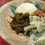 かもめ食堂 - イカ納豆＆アカモク