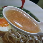 手のべ冷麺専門店 六盛 - コクは豊かで申し分なく、舌の根までスゥ～っと抵抗なく沁み込んでくる