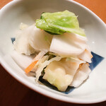 福よし - キャベツ浅漬け　ちょっとしょっぱい