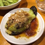 品川酒場 梅 - お通し焼き茄子