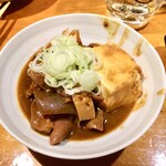 品川酒場 梅 - 牛モツ煮込み