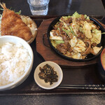 かけはし - 豚肉とキャベツの炒め物定食