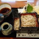 そば處 戸隠 - 天せいろ 大盛り  1,400円