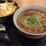 蕎麦と料理 瀬口 - かつ丼セット1,100円