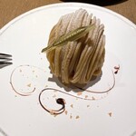 パティスリー&カフェ デリーモ - モンブラン