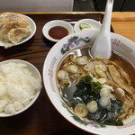 ポッポラーメン - 黒醤油ラーメン♡