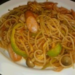 竹屋 - スパゲッティナポリタン（単品820円）