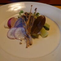 ろあん松田 篠山店 - 山椒オイルに小松菜や人参、エリンギ、えのき乾燥など