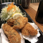 北海道厚岸 - カキフライ定食（4個）