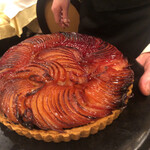 北島亭 - りんごのタルト。