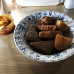 おでん　深川 - こんにゃく、ごほてん、じゃがいも、たまねぎ