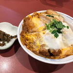 サッポロラーメン玉半どさんこ - ミニかつ丼(¥400)