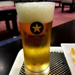 茜 - 生ビール 550円