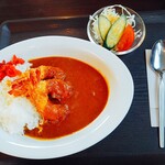 カフェレスト サクラヰ - エビフライカレー