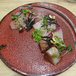 Akizuki - 鰤尽くし（3種のマリネ）