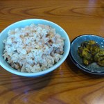 仙台　中華そば　すずき - バター肉ごはん230円