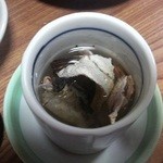 松崎屋 - ヒレを入れ過ぎのヒレ酒