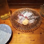 立ち飲み七助 - いわし刺し✨