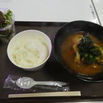 仙台とんこつラーメン 一番堂 - 若鶏のスープカレー850円（入場券についてる割引券で100円還元されます）