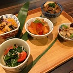 かまだ茶寮 月虹 - おばんざい盛り