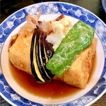 十八番 - 揚げ出し豆腐。
