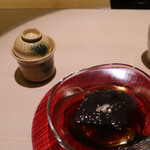 銀座 結絆 - 結絆のクリームブリュレ
      柔らかわらび餅