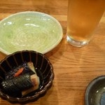 Makanaiya - 2012.04突出しとビール