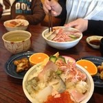 大山屋 - 食べてる途中で思い出して撮影。