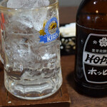 朝めし酒場 ナニコレ食堂 - ホッピー白セット