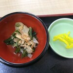 そば処平原 - 小鉢