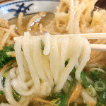 大助うどん - 麺も手打ちでから軽めの柔さが良か喉越しでからこりゃ好いとる感じやん♡