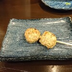 炭火焼鳥 鶏拓 - つくね塩