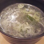魚真 - お吸い物