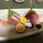 まるや - 刺身盛り合わせ