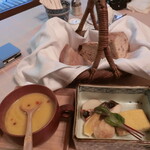 花仙庵 仙仁温泉 岩の湯 - パンもある