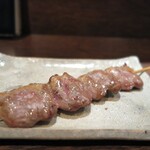 Yakitori Tokoshima - はつ♪4つ刺さっとる(◎-◎;)！