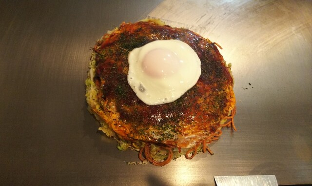 1580 広島風お好み焼き 辛麺 半熟目玉焼きトッピング 税込 900円 By 元消防団部長 お好み焼き まる田 道上 お好み焼き 食べログ 1580 広島風お好み焼き 辛麺 半熟目玉焼きトッピング 税込 900円 By 元消防団部長 お好み焼き まる田 道上 お好み焼き 食べログ