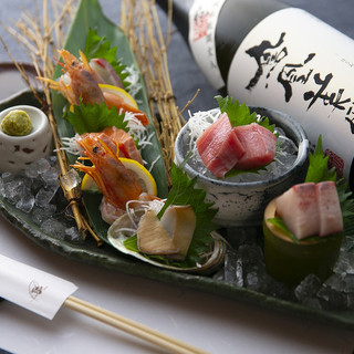 うおまん名物！豪快造り盛り