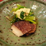 草喰 なかひがし - 湯葉と椎茸の炊いたん