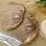 双喜紋 - チャーシューのアップ