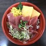 回し寿司 活 活美登利 - マグロ丼880円