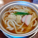 正直屋 - 【2020.1.22(水)】日替わりランチ(カツ丼・かけうどん)750円のかけうどん