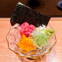 築地青空三代目 大名古屋ビルヂング店 - 中落ち つまみ