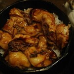 嵐を呼ぶ漁師小屋 - カキのひつまぶし