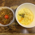 SPICY CURRY 魯珈 - 50倍ビーフ野菜カレー(テイクアウト)