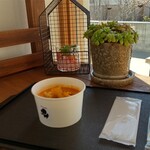 ティーズカフェ - カニのビスク650円