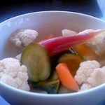 GROVE CAFE - 自家製野菜のピクルス