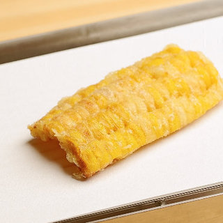 The Tempura batter is as thin as possible, giving it a light finish when fried.