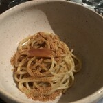 ボッテゴン - 自家製カラスミのスパゲティ