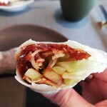 中国飯店 琥珀宮 - 北京ダックのアップ！